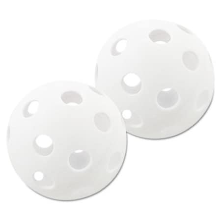 Champion Sports Plastic Softballs 12 in. White 6 per set PLSB